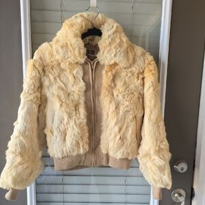 Elegant Tan Teddy Jacket for Women